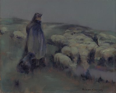 A Shepherdess by William Kennedy